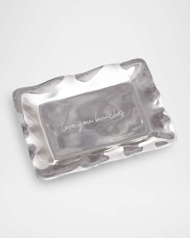 Giftables Love You Bunches Engraved Tray